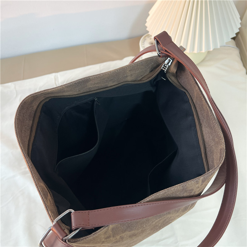 Tie dye make-up tas voor op reis, boho stijl canvas etui_voghion.com