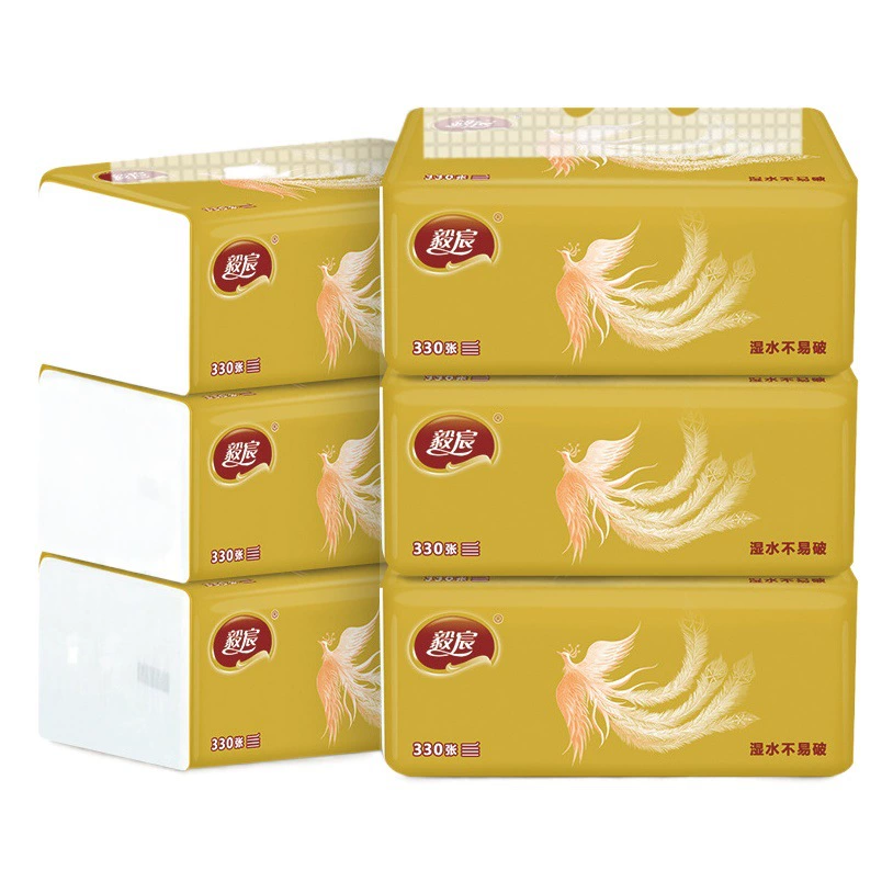 Yiyi ткани 3 упаковки оптом туалетная бумага подарочная ткань Бытовая экстракция ткани для лица производитель