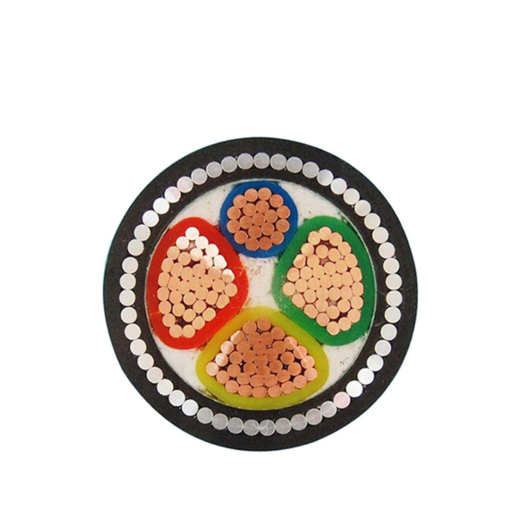 MYJV32-3*16+1*10钢丝铠装电力电缆  阻燃防爆煤矿用竖井拉力电缆