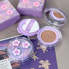 JOJO DIARY春日物语气垫霜轻薄滋润自然遮瑕奶油肌均匀肤色BB霜
