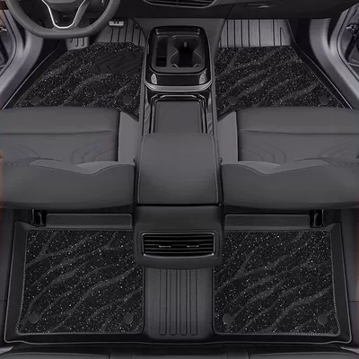Suitable for Lexus Es New and Old 13-24 Models 200/250/260/300H/350Tpe Car Floor Mats (Universal Foot Pad) - there-is-a-bridge-type-in-the-rear-row-and-the-upper-layer-is-not-connected-es-18-23-models-hybrid