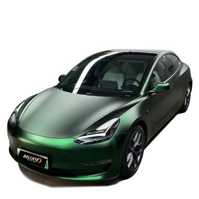 Gt Silver Gray Matte Black: Auto Color Change Film - pet-electroplating-venom-green-152-17m-roll
