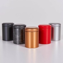厂家茶叶罐小号迷你铁罐通用密封铁盒马口铁罐便携金属罐小罐茶