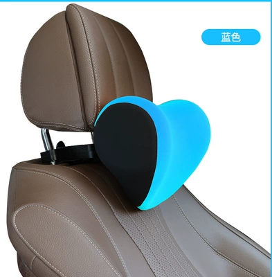 supplies car headrest car mechanical – Headrest - a09-ice-silk-cloth-blue-heart-shape
