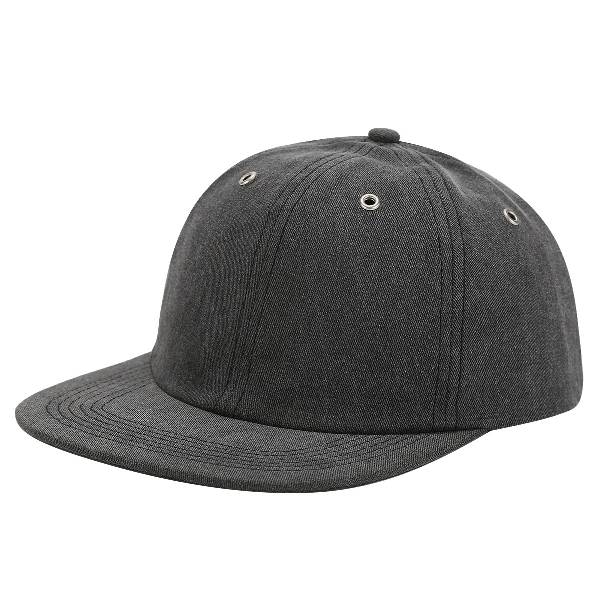 Sombrero de béisbol japonés de estilo retro de color sólido con bordes anchos, sombrero de pareja, sombrero de hip-hop de moda coreano image 6
