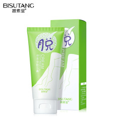 Bisuotang Hair Removal Cream for Gentle Hair Removal Without Irritation, Suitable for Underarm, Hand, and Leg Hair, Includes Hair Scrapper - Factory Wholesale