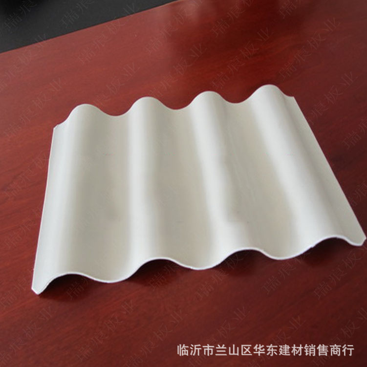 市中白色pvc波浪瓦顶峄城pvc塑钢瓦化工厂车间山亭asa塑钢瓦隔音