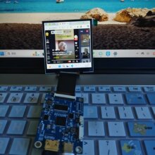 ���@�Ƽ�4��IPS�@ʾ���ֱ���480*480֧��mini HDMI֧������|��