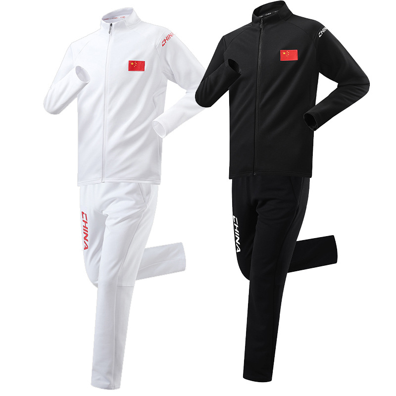 春秋中国队运动服领奖服男女教练训练工作服体育生跑步比赛运动装|ru