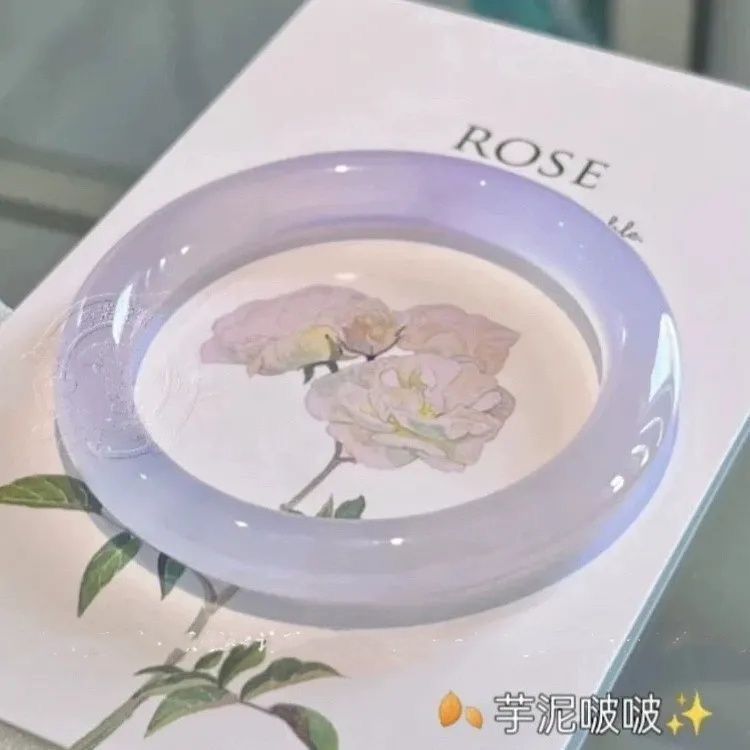 超仙白月光手镯小众设计古风中式韵味配饰清透感纯白镯子百塔手饰|undefined