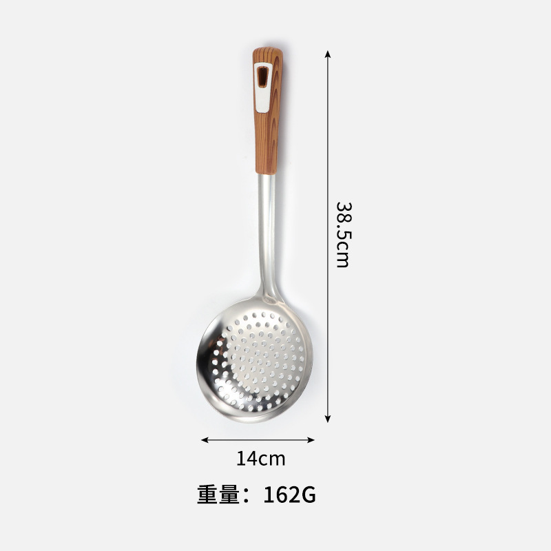 Valla de malla con mango de grano de madera 14 #