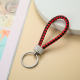 Jewelry accessories woven leather rope color mobile phone lanyard 12.5cm car pendant key chain DIY creative leather rope
