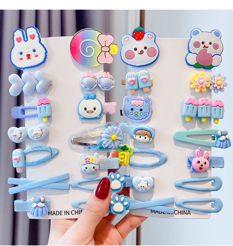 14-piece set~Children's hair clips