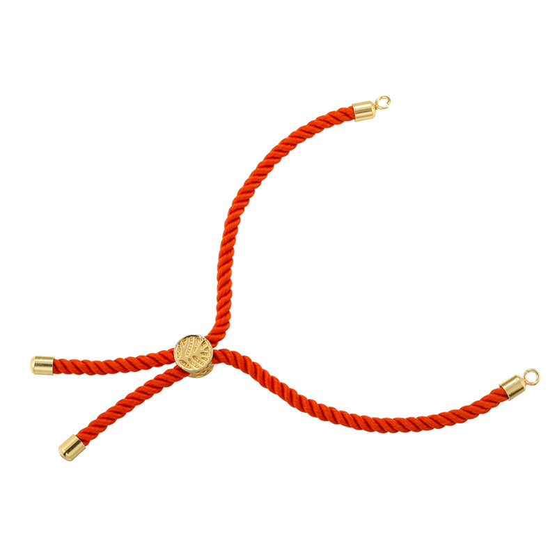 1 Stück Einfacher Stil Einfarbig Kabel Stricken Seil Schmuckzubehör display picture 8