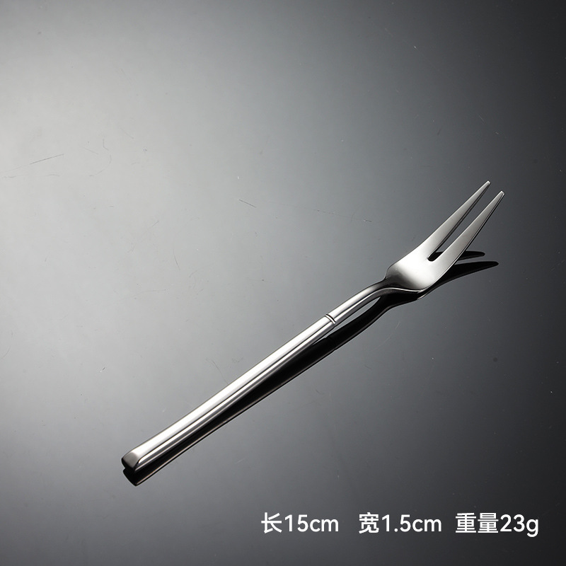エーン304ステンレスナイフとフォークスプーン西食器多規格騎士鏡面研磨角柄会社プレゼント|undefined