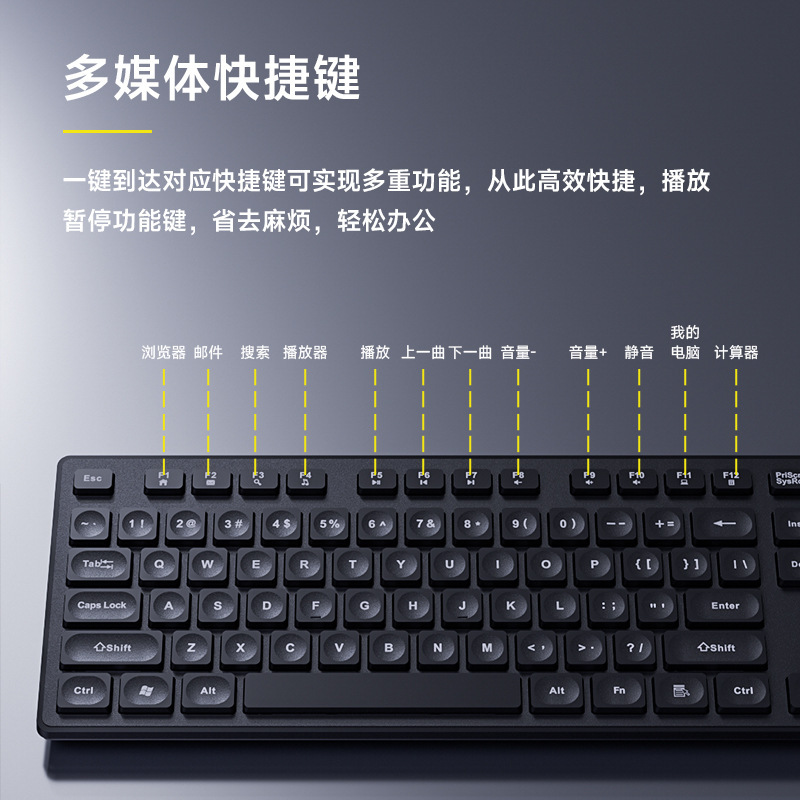 デスクトップノート外付けUSBキーマウスコンピュータキーボードマウスセット有線男子学生オフィス家庭用ゲーム|undefined