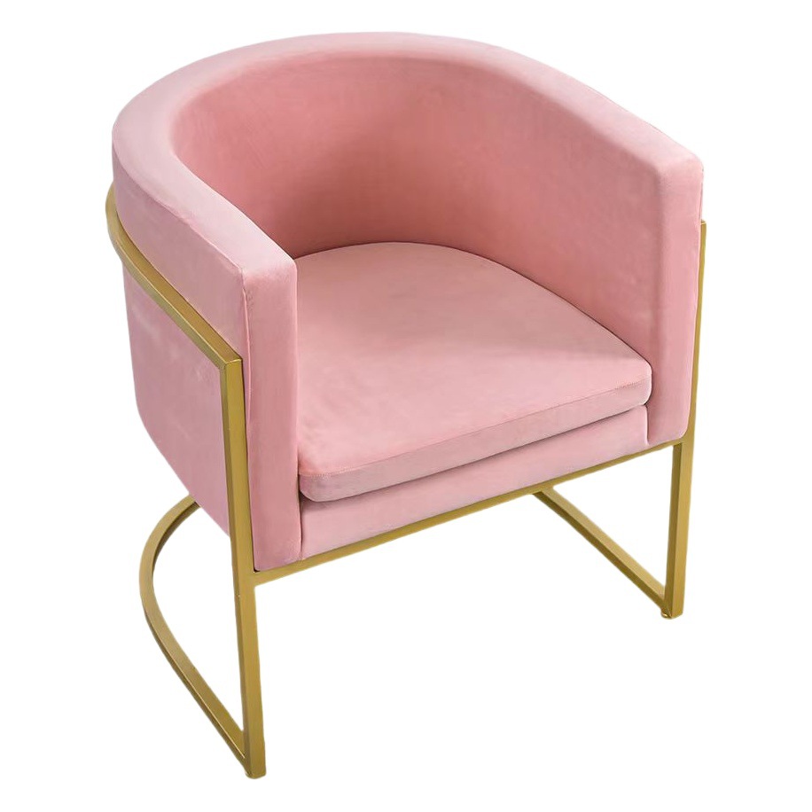 Elástico nórdico casual solo sofá cubierta de sofá de hierro cubierta de polvo tienda de uñas cubierta de asiento de la tarjeta