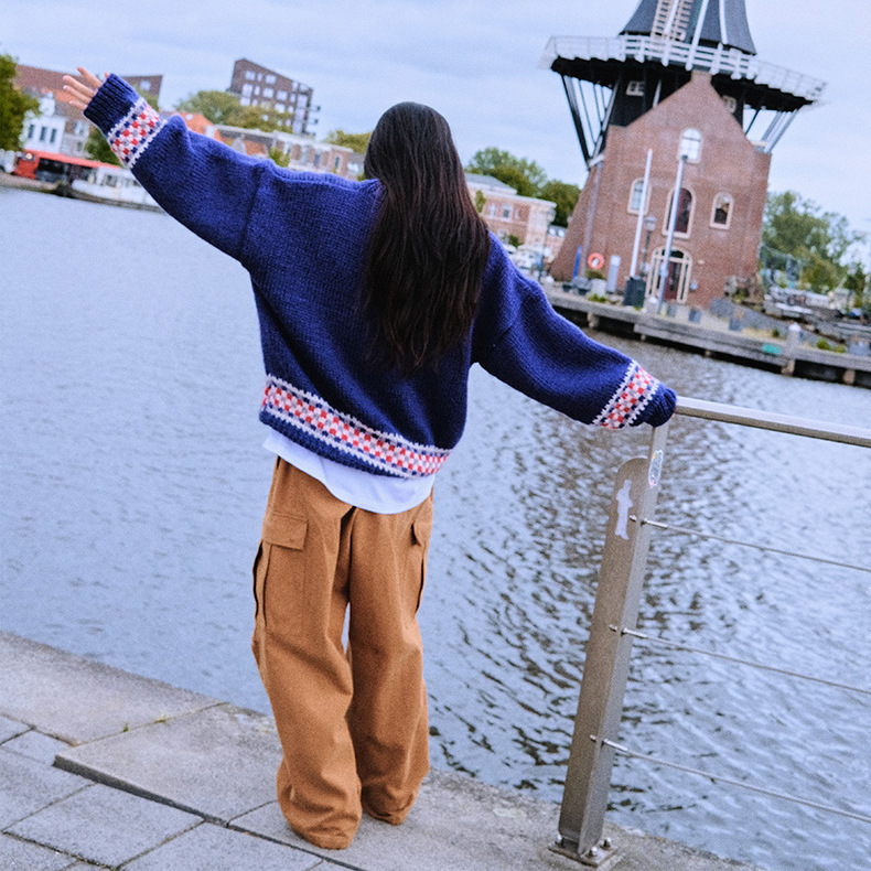 재고 2024 년 겨울 새 S * PELL DRAWSTRING 캐주얼 바지 스트레이트 튜브 틈새 DRAWSTRING 바지 어린이