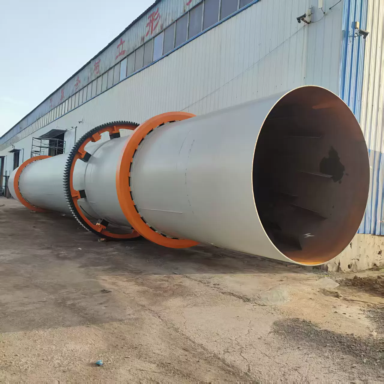 整体支架滚筒干燥设备 稻壳回转窑焚烧炉 铝酸钙有机肥滚筒设备