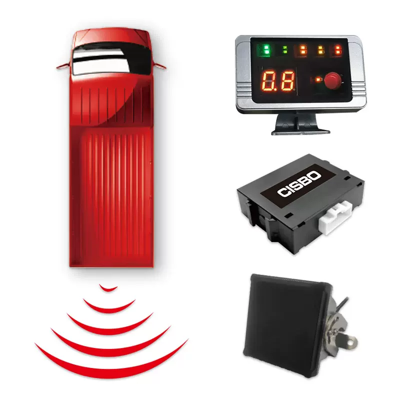 货车卡车工程车盲区监测 77G毫米波倒车雷达 BSD预警动态实时监测