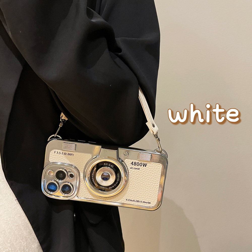 Vintage Style Style Vintage Style Camera Tpu Pu Leather   Phone Cases