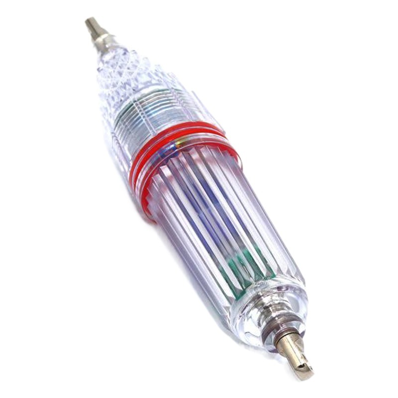[Source manufacturers wholesale] Colorful led underwater fish collection lamp battery deep water fishing deep water waterproof fish trap lamp