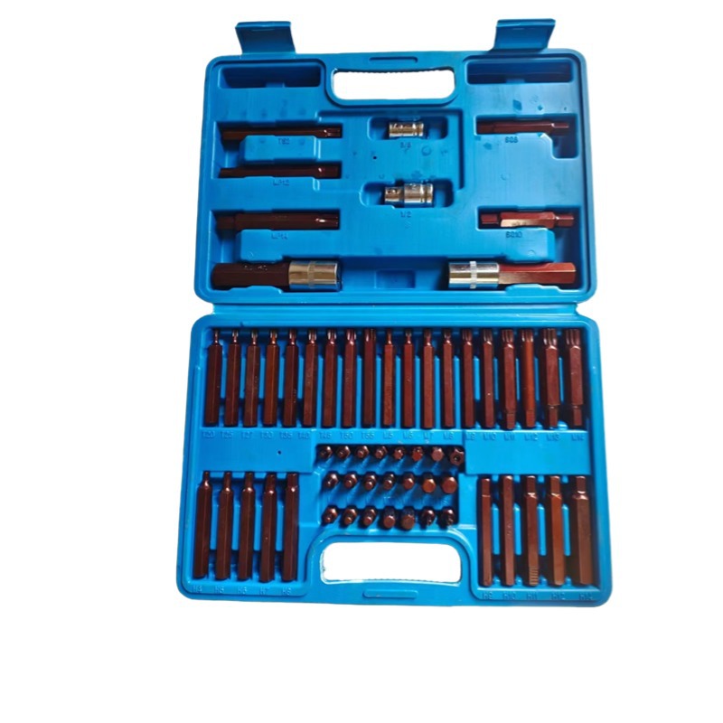 Juego de 40 puntas de destornillador – set de herramientas con llave hexagonal y adaptadores