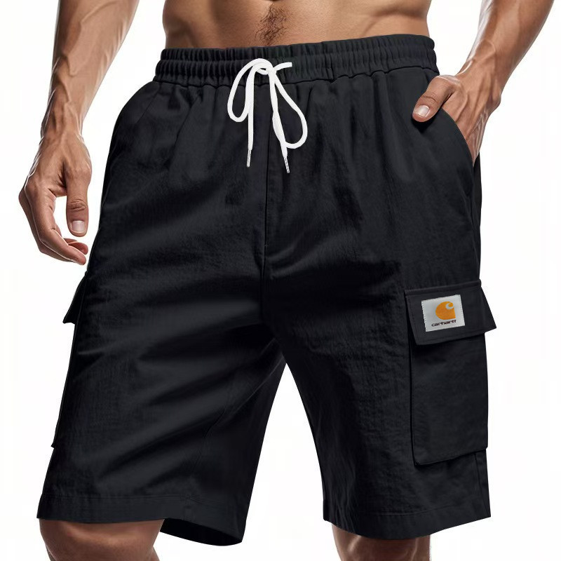 Carhartt Foreign Trade Cross-Border Summer Multi-Pocket Printed Men's Lightweight Cargo Casual Shorts Plus Size