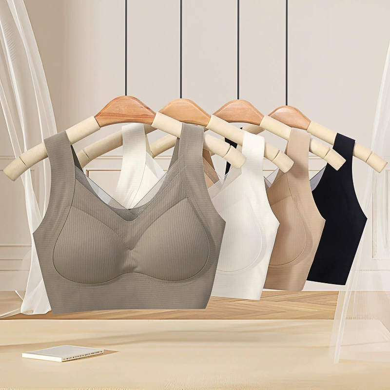 Lace bra, supporting tank top, tube top