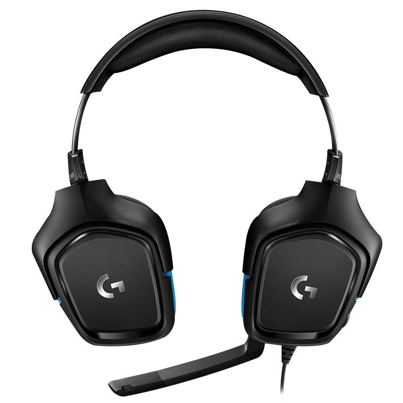 Suitable for Logitech G431 Over-Ear Gaming E-Sports Headphones Dts 7.1 Channel Wired USB Headset for Pubg