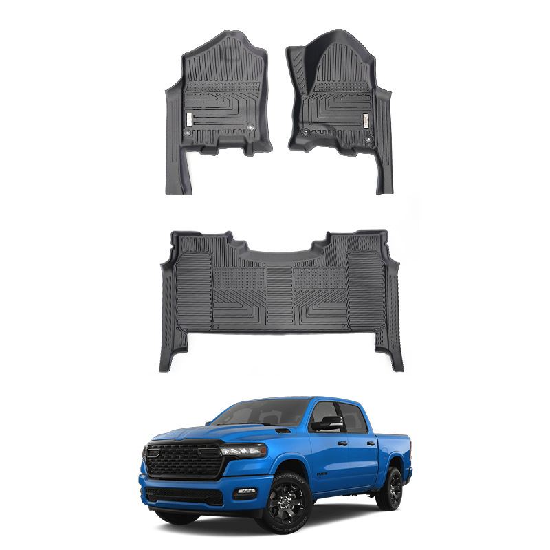 Adecuado para 24 Dodge Ram alfombrillas de coche especial Dooge Ram 1500 alfombrillas de TPE impermeables