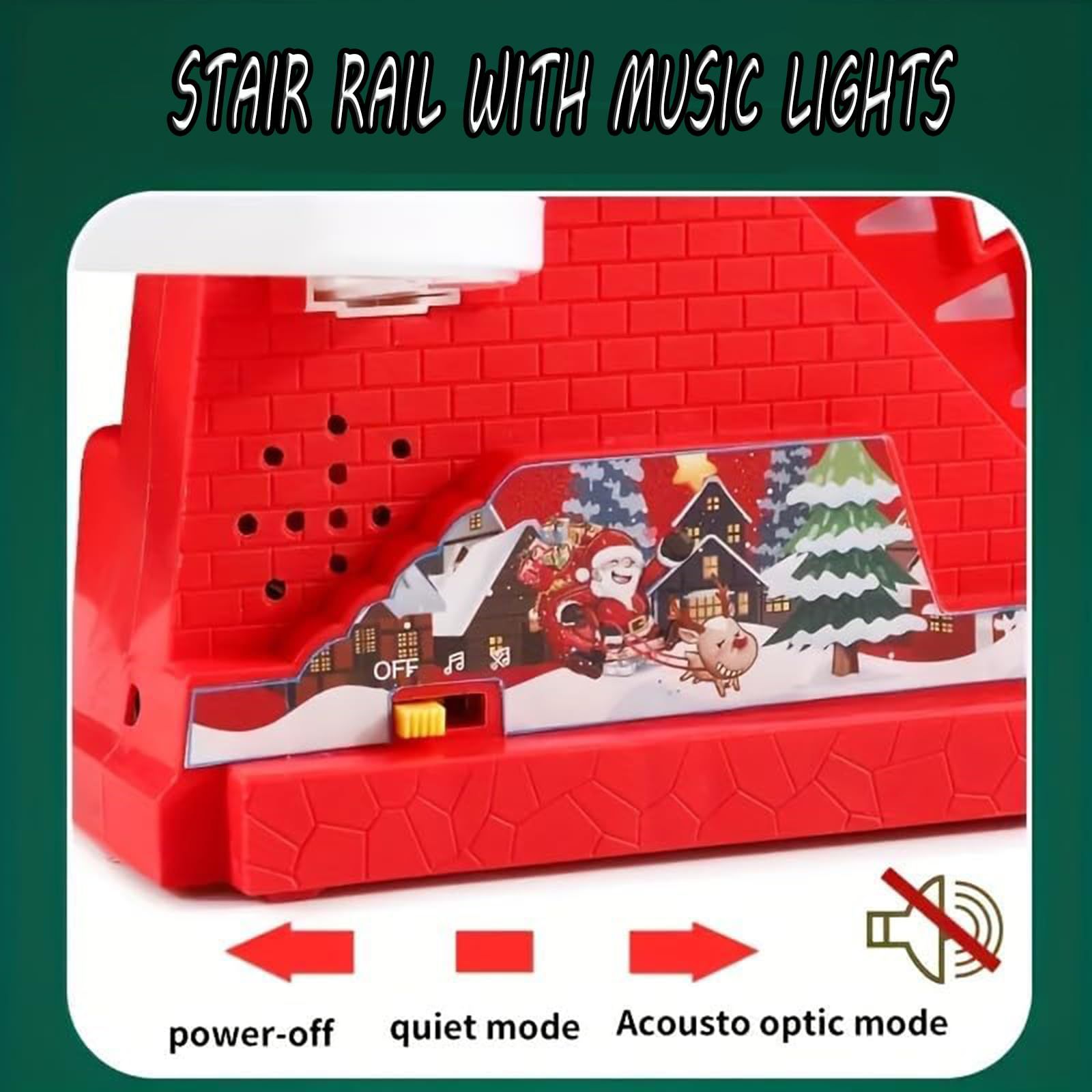 Amazon mini escalera de Navidad juguetes para bebés trepar pistas para niños tobogan eléctrico juguetes de educación temprana puzzle