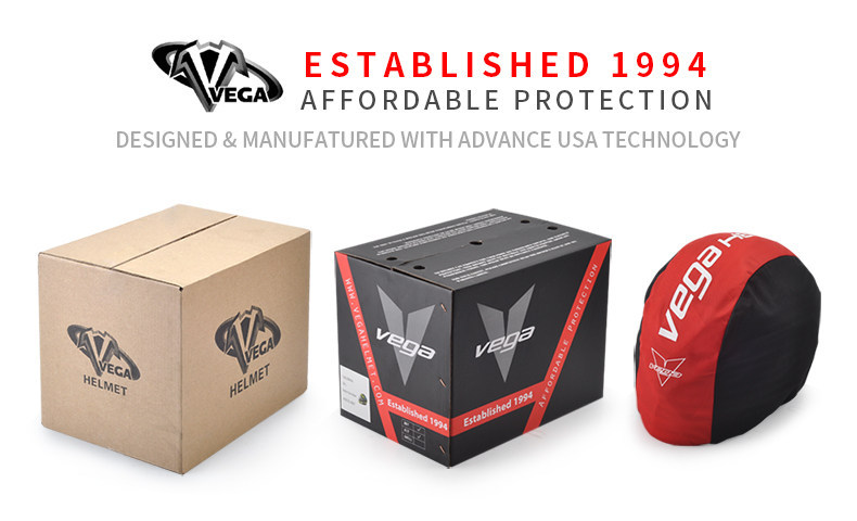 American Vega Motorcycle Helmet for Men and Women, Bluetooth Full-Face Helmet, 3C Certified, All-Season, Retro, Personalized, Anti-Fog