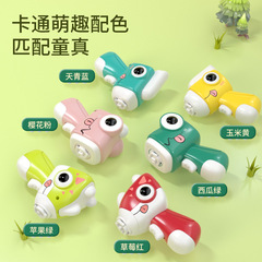 Dinosaur Gyro Gun Outdoor UFO Flashing Bamboo Dragonfly Pistol Spring-Loaded Frisbee Same as Street Stall Toys Wholesale