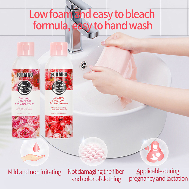 Formbo Intimates Laundry Detergent, Long-Lasting Fragrance, Mild Decontamination Intimates Laundry Detergent, Foreign Trade English Version, Exclusively for Wholesale