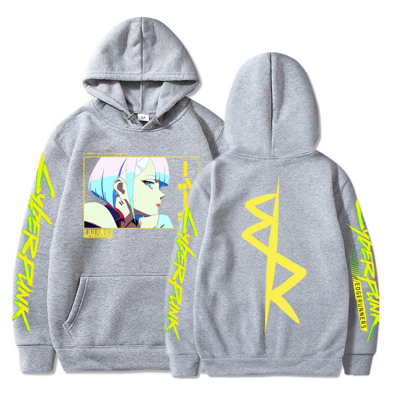 VAULT ROOM LUCY HOODIE L GLEY Cyberpunk(VR CYBERPUNK DAVID VAULT ROOM LUCY HOODIE L GLEY Cyberpunk(VR CYBERPUNK DAVID