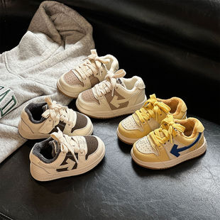 Children's warm sneakers for early age for boys