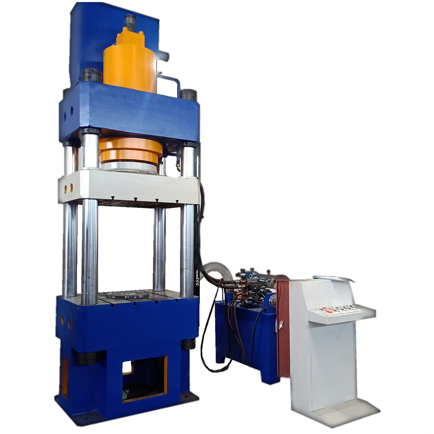 315吨四柱液压机 四柱三梁压力机图 四柱油压压装机 按需定制