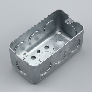 120 American concealed junction box American standard wall switch galvanized plate iron box American gauge socket installation bottom box