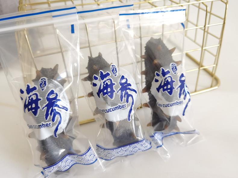 Pepinos de mar envasado único envasado listo para comer envasado independiente sellado al vacío transparente pequeña bolsa NPW de alta presión comida fresca