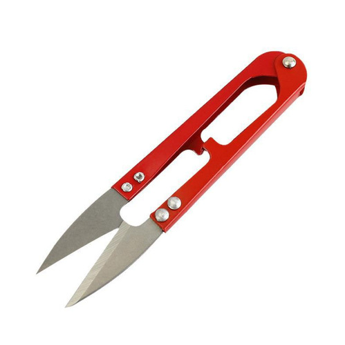 U-shaped stainless steel cross-stitch scissors, small scissors, yarn scissors, fishing scissors, thread scissors, U-shaped fishing line scissors, factory direct sales