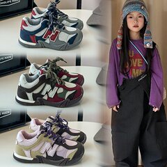 儿童运动鞋2025春秋新款女童阿甘鞋男童休闲鞋轻便中大童跑步鞋子