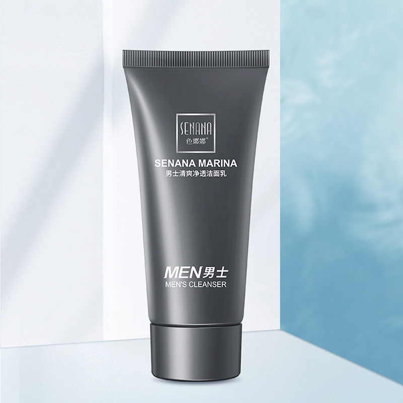 Sinana Men's Refreshing Cleansing Cream 60g Moisturizing and Moisturizing Skin Care Facial Cleanser Wholesale