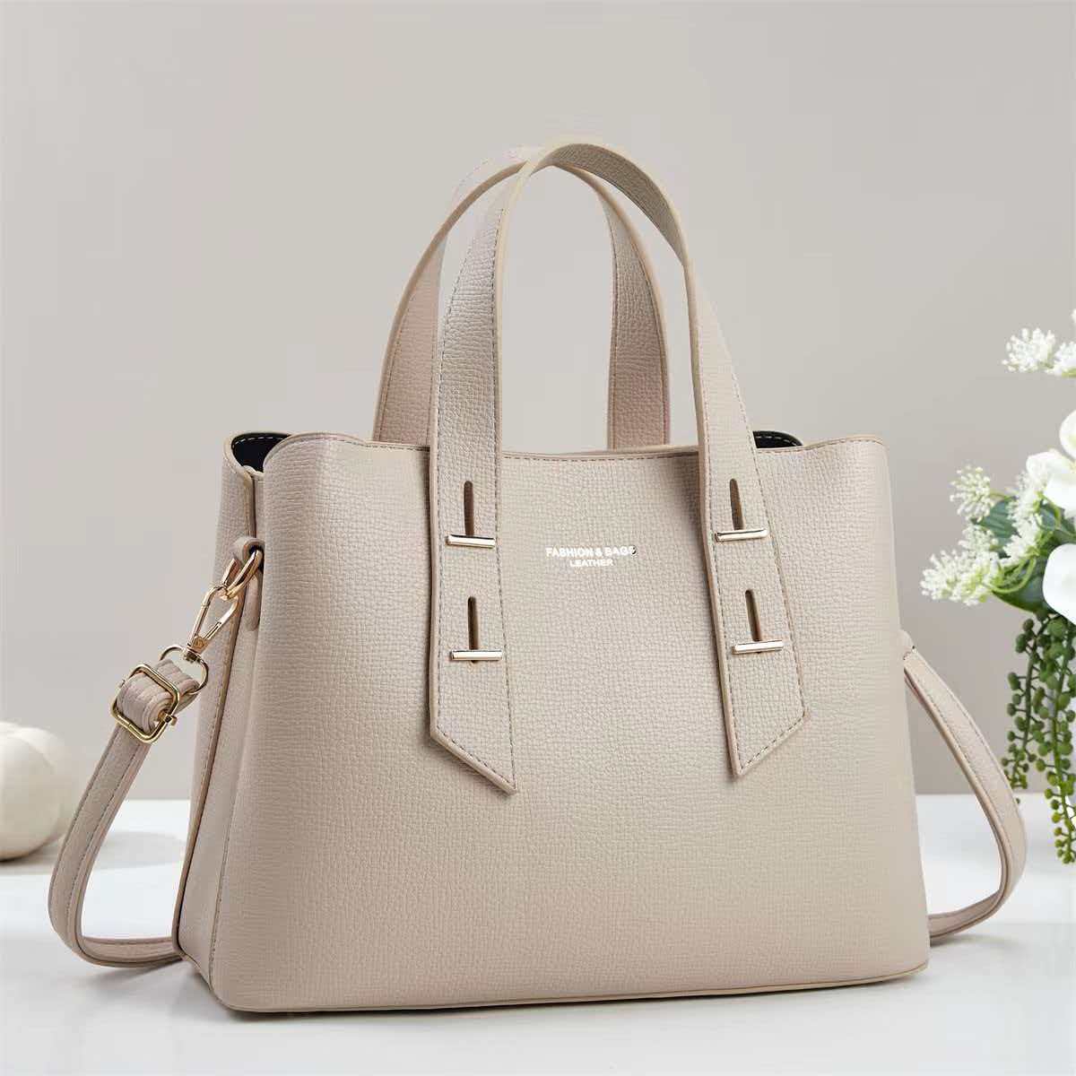 2026 nuevo bolso de moda de gran capacidad de mujer bolso de hombro ocio transfronterizo bolso de hombro diario de transporte de transporte