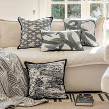 现代简约抱枕靠枕腰套靠含枕芯沙发客厅轻奢高级感靠背垫午睡趴枕