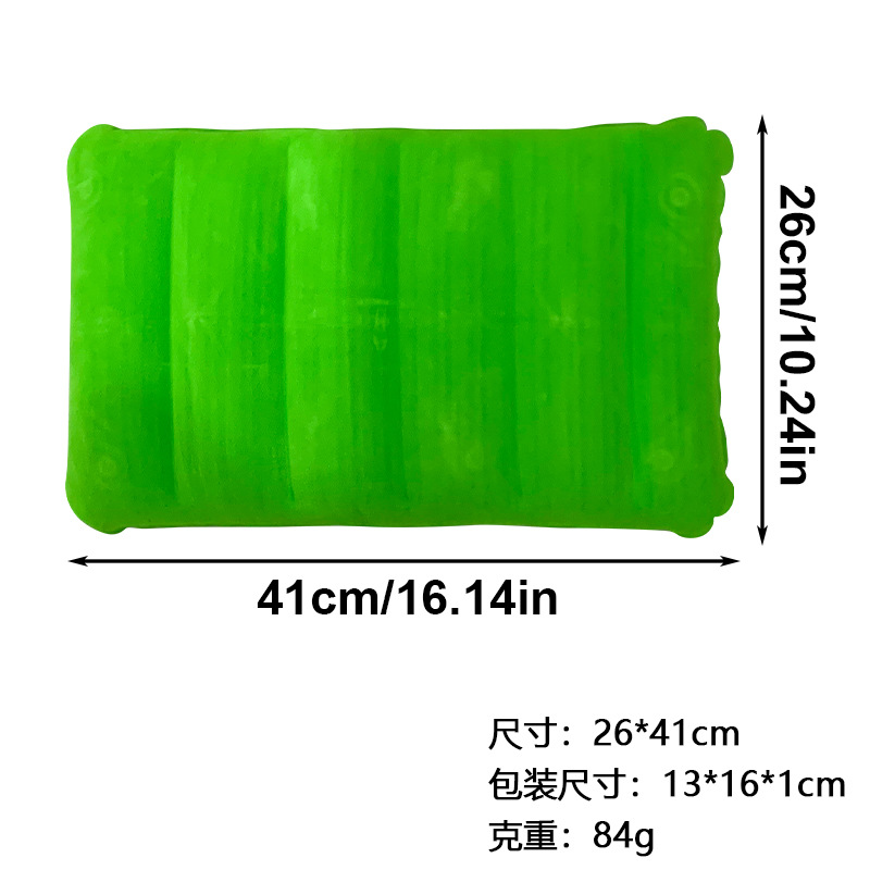 Five pocket pillow-green-green