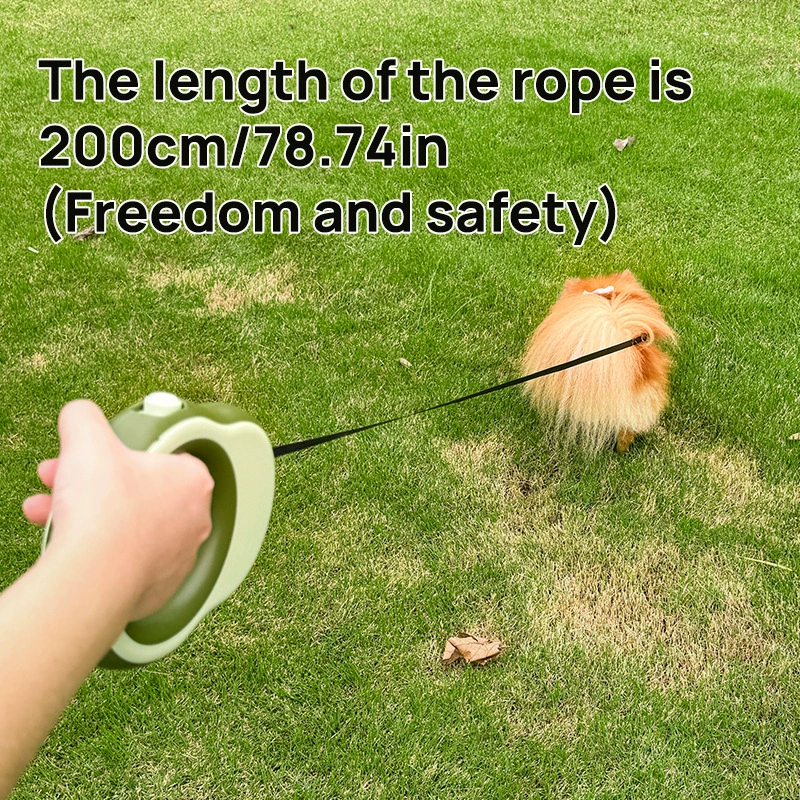 Трансграничный творческий поводок для домашних животных Автоматический телескопический буксировочный шнур для прогулок Портативный собачий поводок для собак
