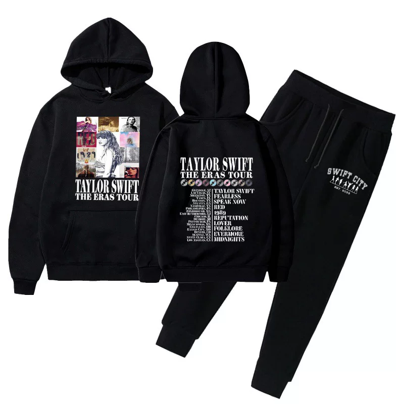 Комплект детской толстовки с капюшоном «Taylor Swift The Eras Tour»