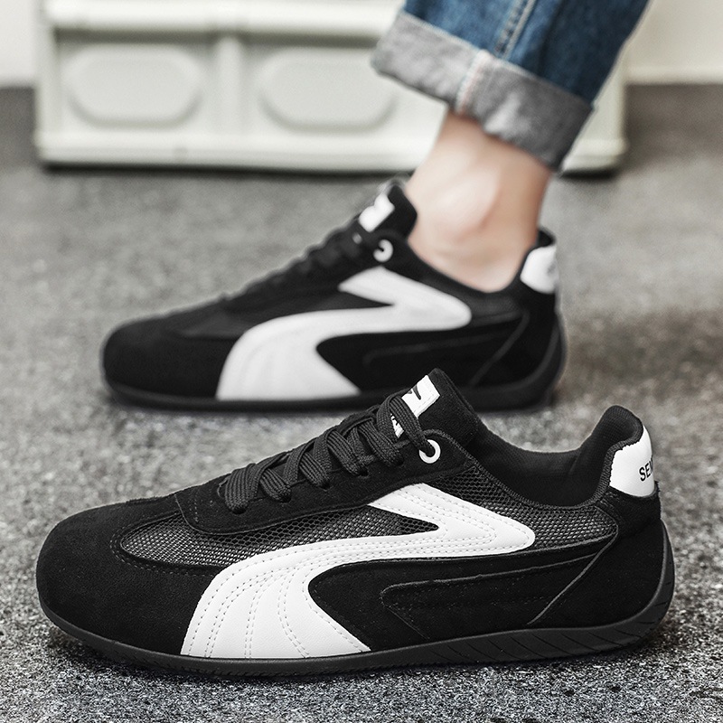 Zapatos deportivos de malla estilo pareja para hombres, zapatillas de deporte de verano, zapatos de entrenamiento moral para hombres, zapatos casuales para mujeres, estudiantes jóvenes 2025