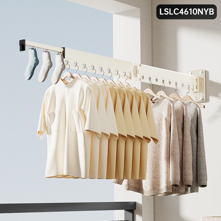 밀크화이트 3단 기본모델/방풍홀 24개 + 방풍양말클립